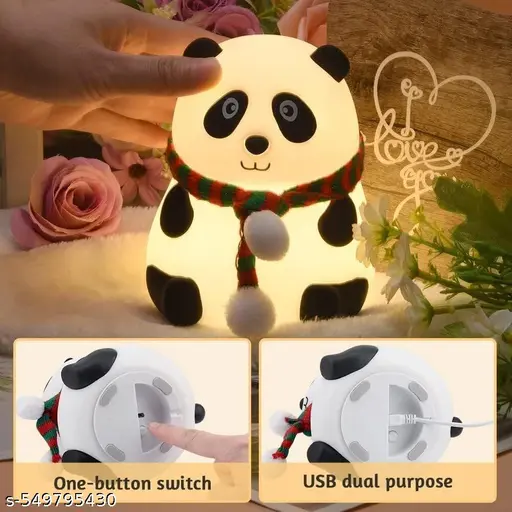 Panda Lamp, Panda Gifts, Panda Touch Silicone Lamp
